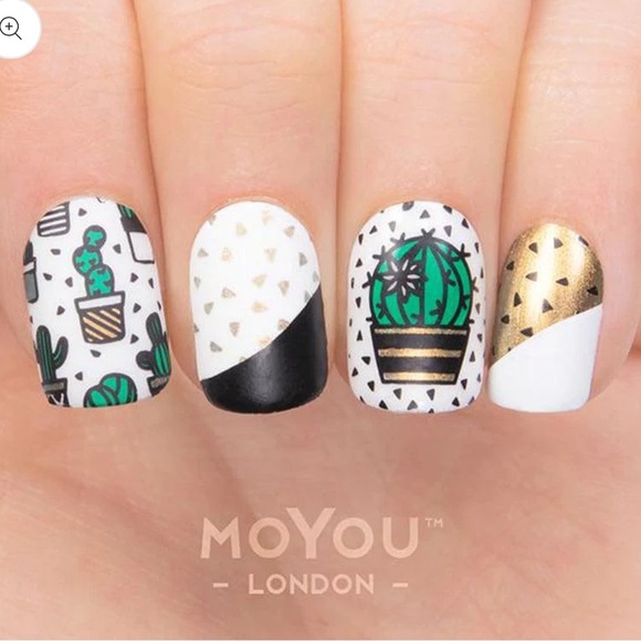 MoYou London nail art stamping plate Hipster 16 NWOT - Picture 2 of 6